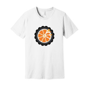 Orange Autos Splash Tire  - Unisex Jersey Tee